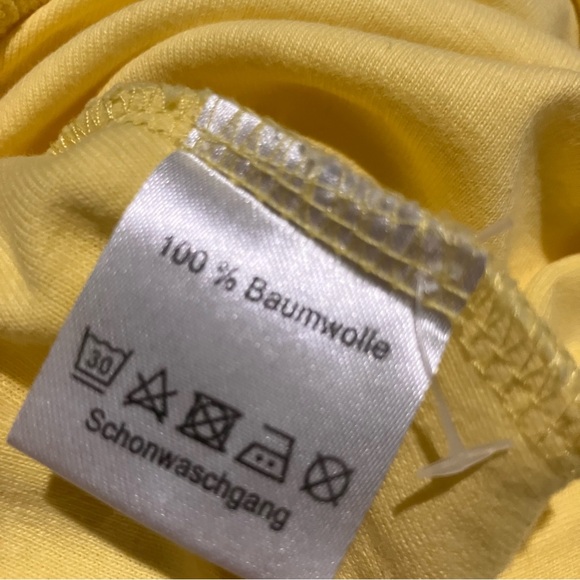 Upfashion Yellow Cap Sleeve Cotton Dress EU 36 US Size 6 - Picture 12 of 12